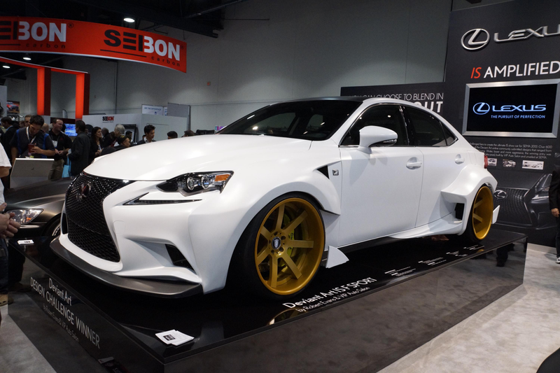 Illustration for article titled The DeviantArt Lexus IS 350 F Sport Is Mean As Hell